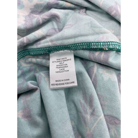 NWT Daniel Rainn Floral Sleeveless Blouse 3X - Picture 7 of 8